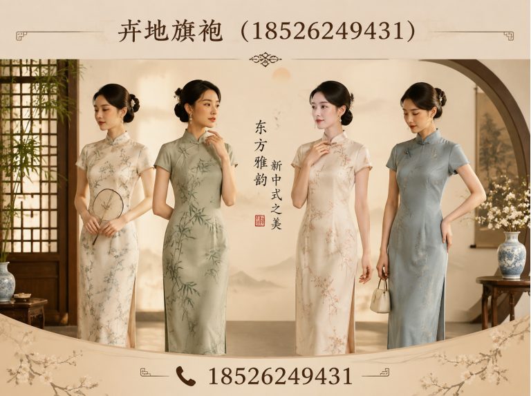 宝坻区天津旗袍定制展示图